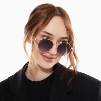 Очки солнцезащитные uv 400, дужка 14 см, ширина 11.7 см, линза 4.7 х 5 см