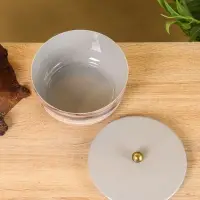 Конфетница с крышкой "Халва" 14х14х9 см