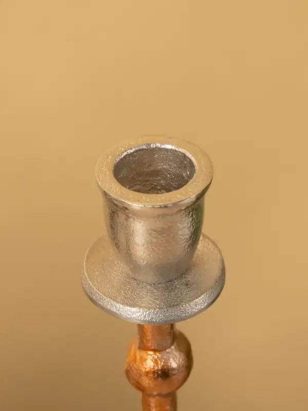 Подсвечник на 3 свечи "Кросс" алюминий 27х10х40,5 см