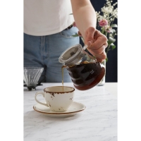 Пуровер стеклянный для заваривания кофе &laquo;Арабика&raquo;, 600 мл