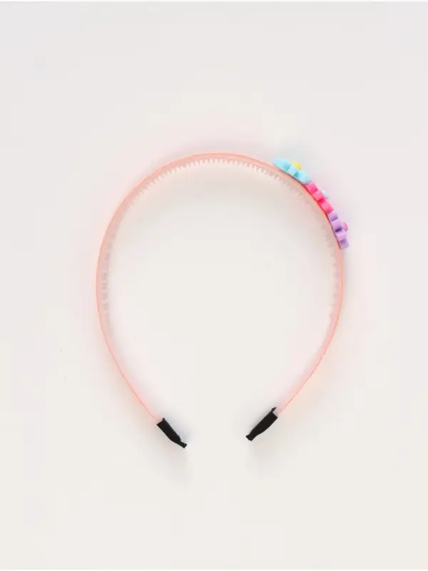 Ободок для волос &laquo;Цветы&raquo; розовый, Винкс