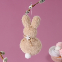 Мягкая игрушка &laquo;Зайка&raquo; на подвесе, 11 см, цвет МИКС