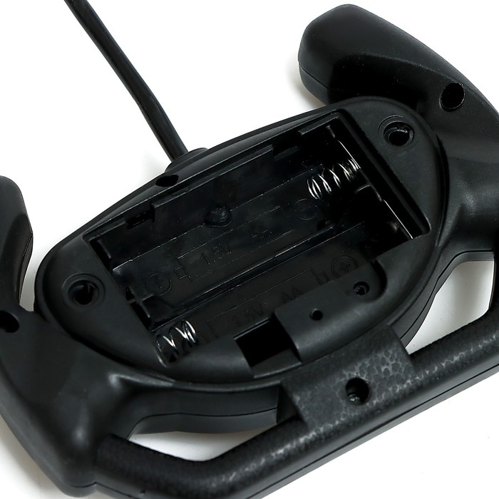 Гоночная машина на радиоуправлении, работает от батареек, цвет сине-чёрный