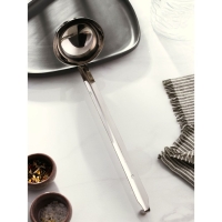 Половник из нержавеющей стали Доляна Everyday, 180 мл, 35&times;9 см, цвет серебряный