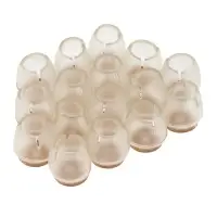 Накладка мебельная круглая ТУНДРА, d=17-21 мм, 16 шт.