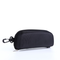 Футляр для очков на молнии, длина 17 см, цвет чёрный Футляр для очков на молнии, длина 17 см, цвет чёрный