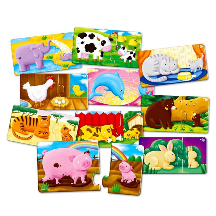 Макси-пазл &laquo;Чей малыш?&raquo;