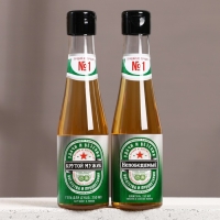 Новогодний подарочный набор косметики «Крутой мужик», гель для душа и шампунь для всех типов волос во флаконах пиво, 2 х 250 мл, Новый Год Новогодний подарочный набор косметики «Крутой мужик», гель для душа и шампунь для всех типов волос во флаконах пиво, 2 х 250 мл, Новый Год