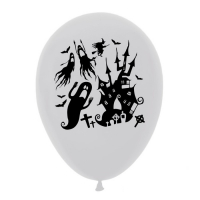 Воздушный шар латексный 12" &laquo;Страшилки, 50 шт., МИКС