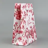 Пакет подарочный ламинированный &laquo;8 марта&raquo;, S 12 х 15 х 5.5 см