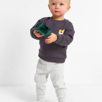 Брюки детские MINAKU, цвет серый меланж, рост 68-74 см Брюки детские MINAKU, цвет серый меланж, рост 68-74 см