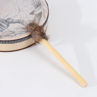 Шаманский бубен "Ворон" с колотушкой 5х25х25 см Шаманский бубен "Ворон" с колотушкой 5х25х25 см