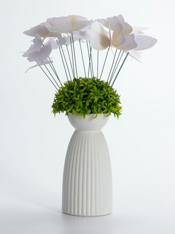 Набор штекеров "Бабочки" белые, в наборе 5/5/10 шт, 12х8х4,5см