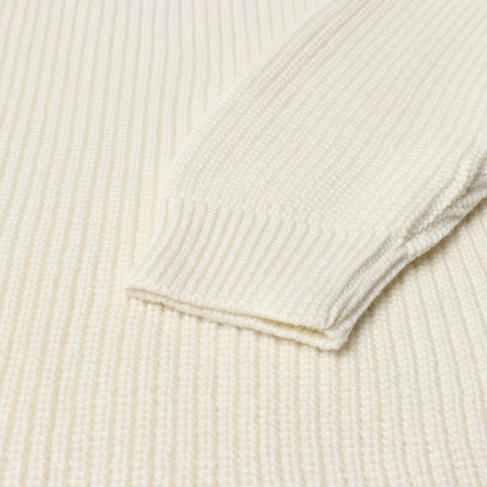 Джемпер женский MIST крупной вязки, молочный, р. S (40-42)