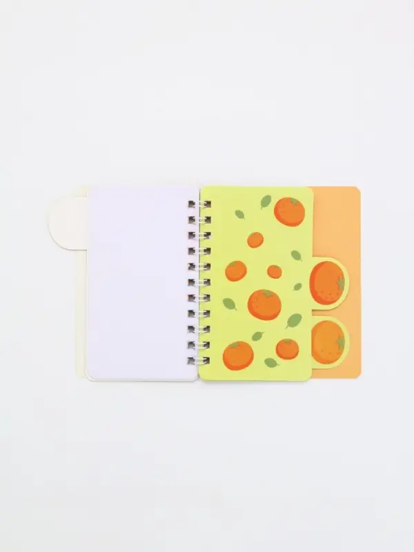 Блокнот с разделителями А7, 40 л "Капибара"