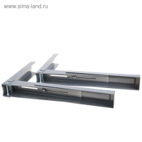 Кронштейн Trone С 3, для микроволновой печи, регулируемый, до 40 кг, 300-500 мм, металлик Кронштейн Trone С 3, для микроволновой печи, регулируемый, до 40 кг, 300-500 мм, металлик