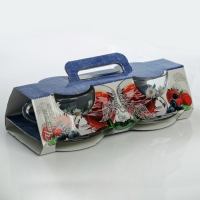 Набор чайный «Ромашковое поле», 200 мл, в чемоданчике Набор чайный «Ромашковое поле», 200 мл, в чемоданчике