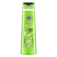 Шампунь и бальзам для волос Чистая линия 2 в 1 &laquo;Фитокератин&raquo;, с хмелем и репейным маслом, 400 мл