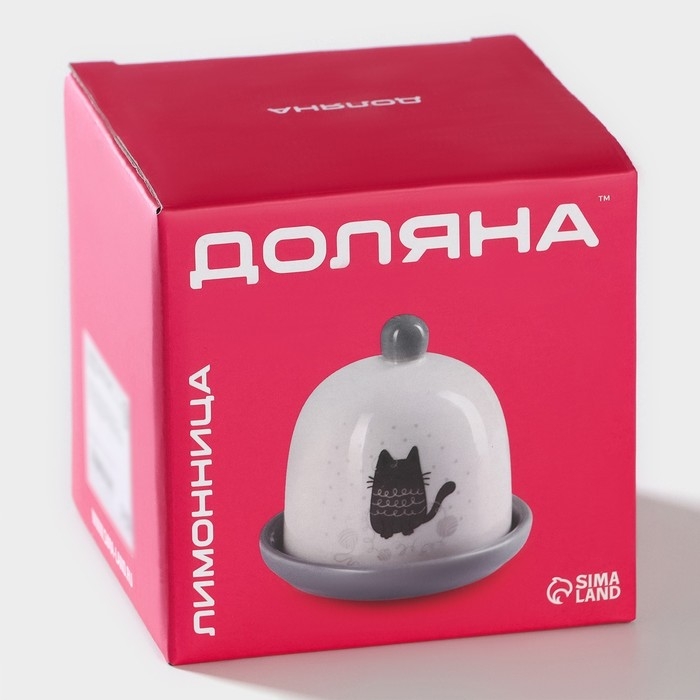 Лимонница Доляна &laquo;Уютные коты&raquo;, 9&times;9 см