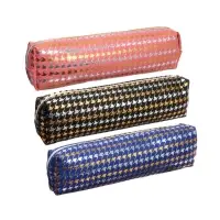 Пенал школьный на молнии Calligrata &laquo;Гусиные лапки&raquo;, 1 отделение, МИКС