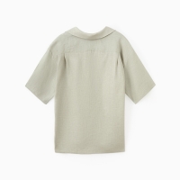 Рубашка мужская с коротким рукавом MIST р.52, цвет бледно-зеленый