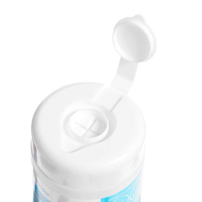 Салфетки чистящие для всех типов экранов, Defender Cleaning wipes, Optima, 100 штук в тубе Салфетки чистящие для всех типов экранов, Defender Cleaning wipes, Optima, 100 штук в тубе