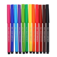 Фломастеры 12 цветов Koh-I-Noor Звери 1002, трехгранные, упаковка ПВХ, европодвес Фломастеры 12 цветов Koh-I-Noor Звери 1002, трехгранные, упаковка ПВХ, европодвес