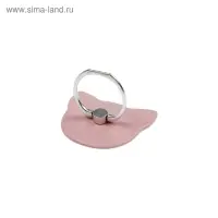 Держатель-подставка с кольцом для телефона Luazon, в форме "Кошки", розовый