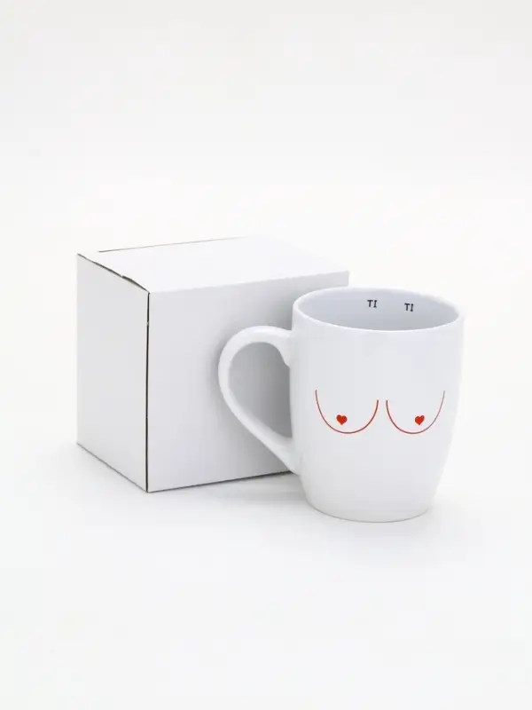 Кружка керамическая &laquo;Бюст&raquo;, 690 мл