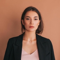 Колье «Фианит» на леске, розовое золочение, 38 см Колье «Фианит» на леске, розовое золочение, 38 см