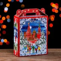 Подарочная коробка "Кремль" 16,8 х 7 х 25 см