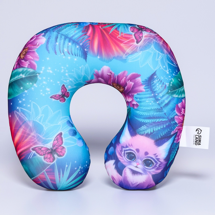 Подушка для путешествий антистресс &laquo;Тропики&raquo;