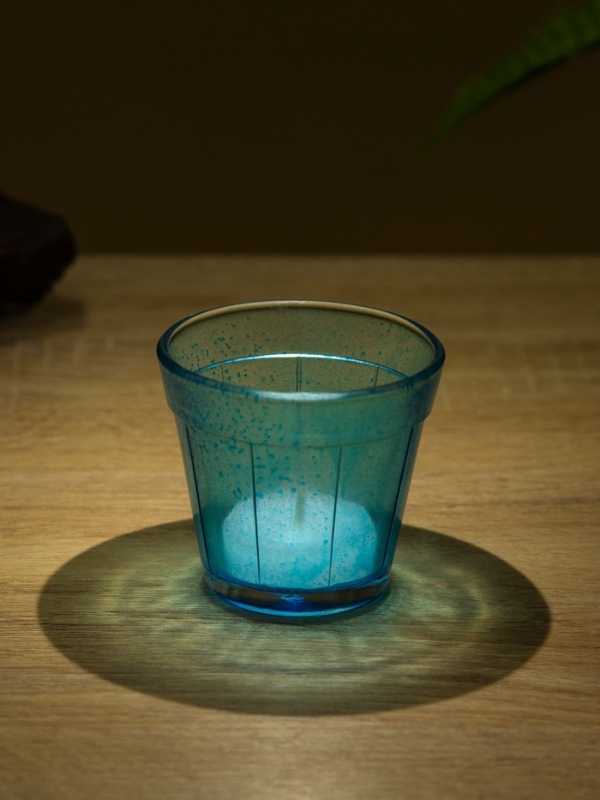 Подсвечник для чайной свечи 6,6х6,6х6см