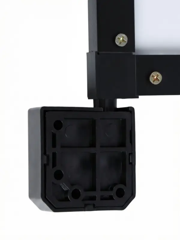 Зеркало поворотное на дверцу или стену, 90 х 30см, черное