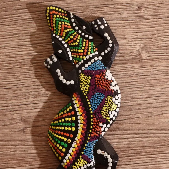 Панно декоративное &laquo;Ящерица геккон&raquo;, 24&times;7.5&times;1 см, МИКС