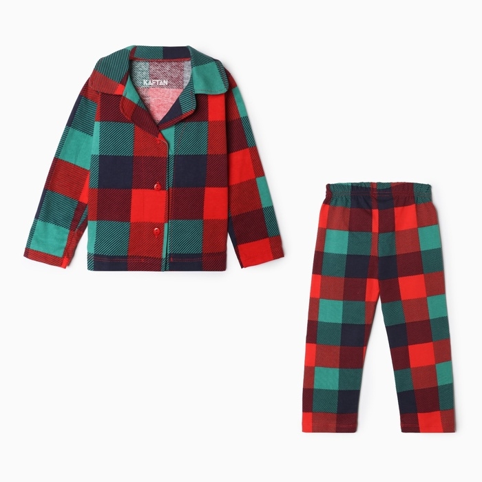Пижама детская KAFTAN Xmas mood, размер 30 (98-104 см) Пижама детская KAFTAN Xmas mood, размер 30 (98-104 см)