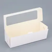 Коробка под рулет белая, 30 х 11 х 10 см
