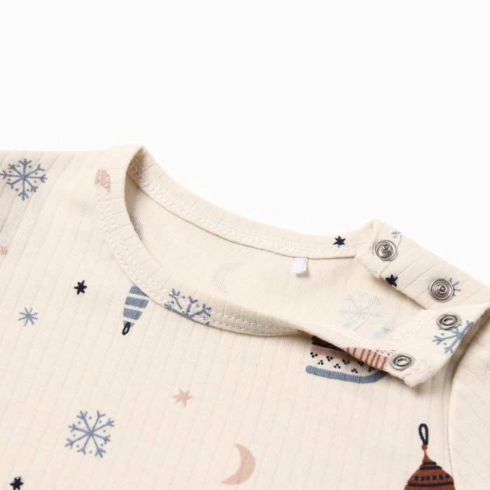 Костюм (джемпер и брюки) Крошка Я "Новогодние игрушки", рост 80-86 см