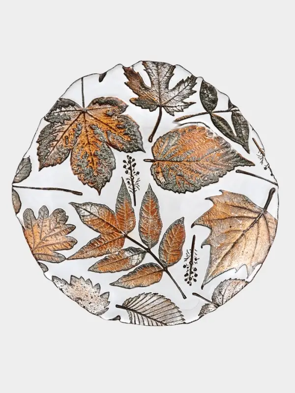 Тарелка "ЗОЛОТАЯ ОСЕНЬ" 21 см