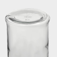 Банка для сыпучих Доляна &laquo;Стелла&raquo;, 700 мл, 10&times;18 см, стекло, прозрачная