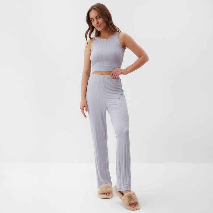 Пижама женская (майка и брюки) KAFTAN р. 44-46, голубой