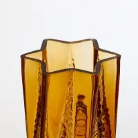 Ваза стекло настольная "Флоранс" 25х11х9 см, коричневый