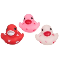 Набор резиновых игрушек для ванны &laquo;Уточки лаффки мини&raquo;, 3 шт, Крошка Я
