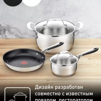 Кастрюля со стеклянной крышкой JO Kitchen Essentials 24 см