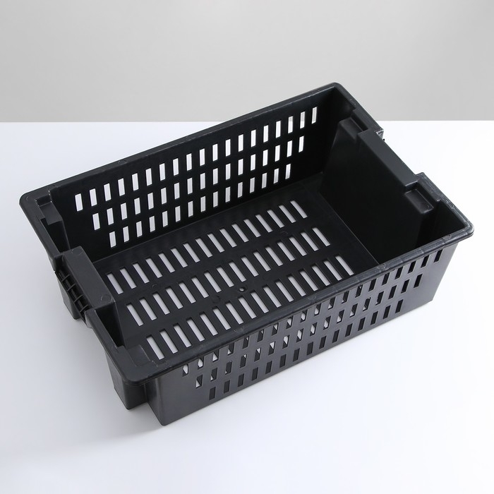 Ящик овощной, 60&times;40&times;20 см, цвет МИКС