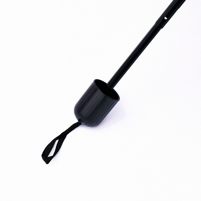 Зонт механический &laquo;Полосы&raquo;, эпонж, 4 сложения, 8 спиц, R = 50/57 см, D = 114 см, цвет МИКС