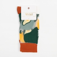 Носки женские MINAKU &laquo;Авокадо&raquo;, размер 36-39 (23-25 см)
