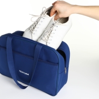 Сумка спортивная, TEXTURA, маленький размер, цвет синий