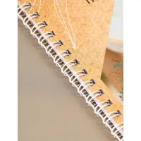 Книга свадебных пожеланий "Семья", коллаж, крафт, на пружине ВБ, 21.1 х 21 см