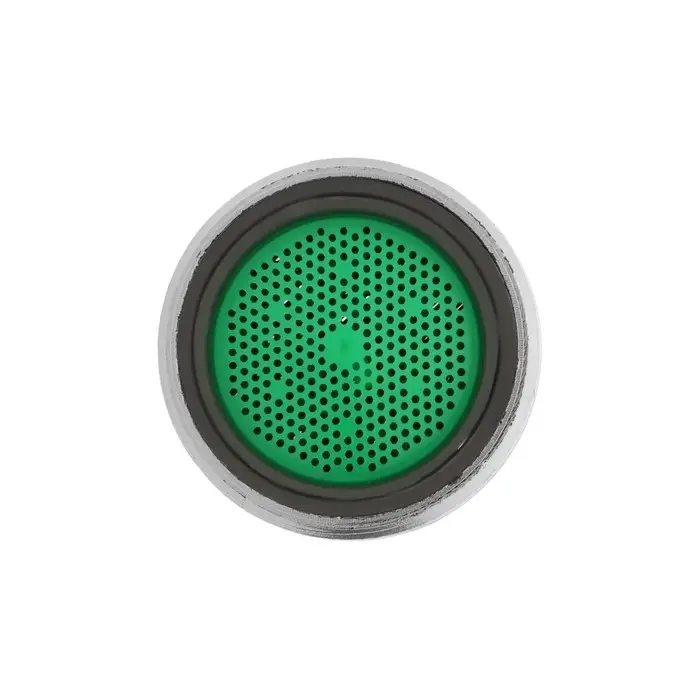 Аэратор ZEIN, наружная резьба, d=24 мм, сетка пластик, корпус пластик, цвет хром